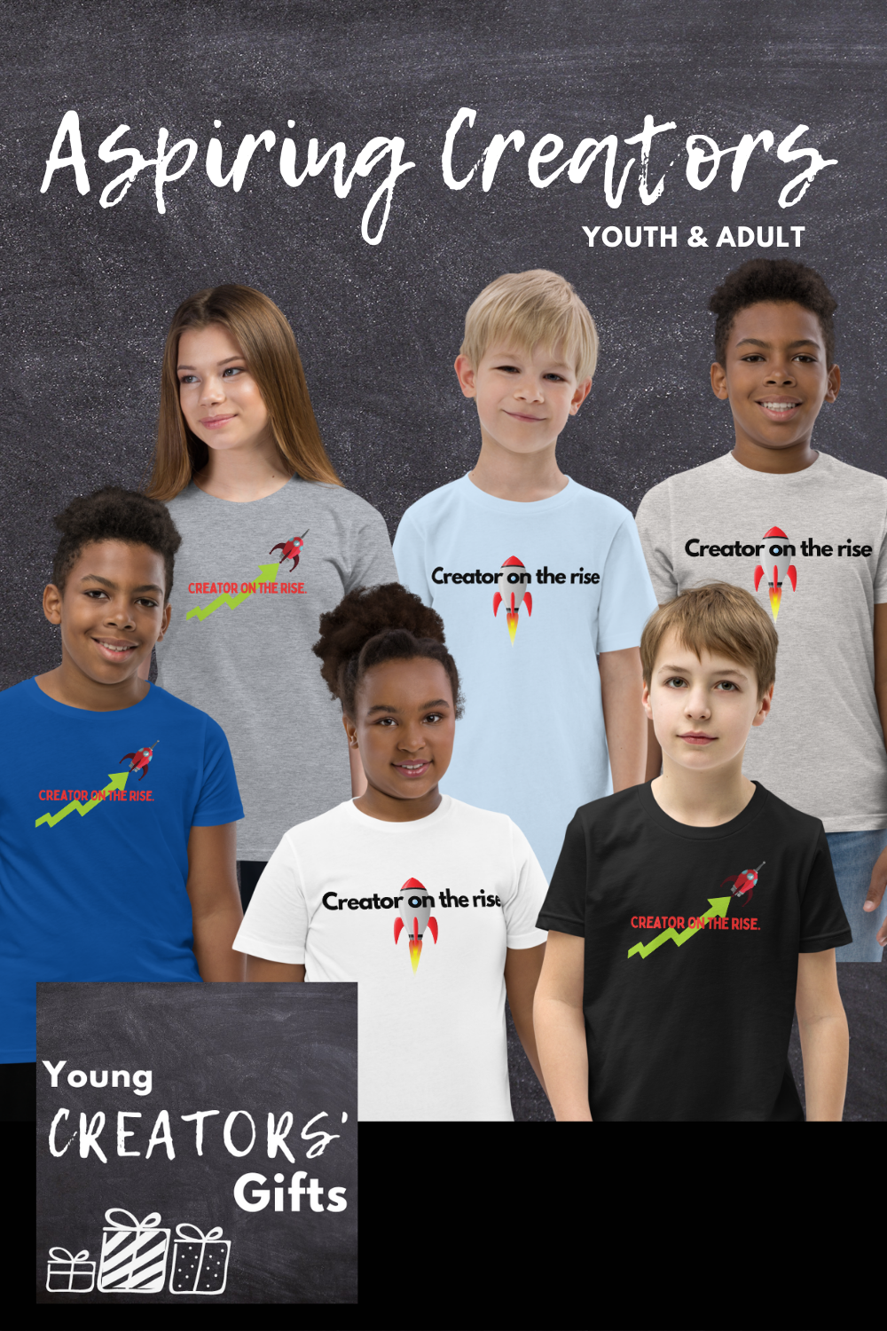 tshirts for aspiring content creators https://www.etsy.com/shop/YoungCreatorsGifts